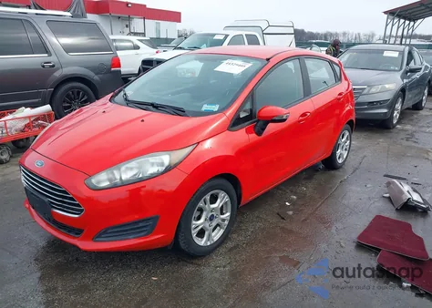 2015 Ford Fiesta Se из США, поврежденный, VIN 3FADP4EJ5FM191447